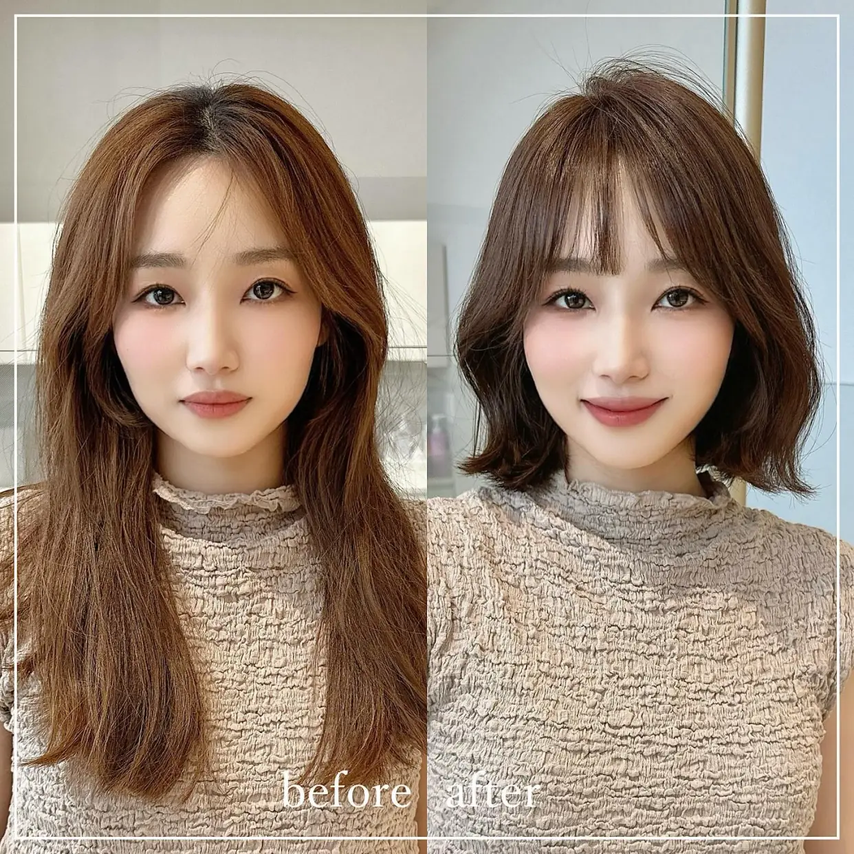 从长发到波波头：时尚减龄的华丽变身