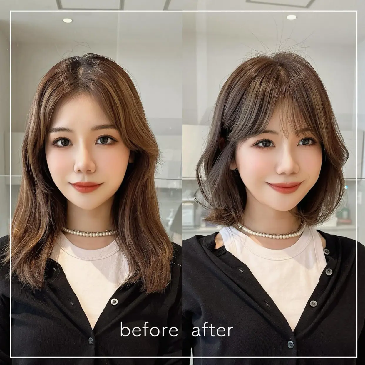 从长发到波波头：时尚减龄的华丽变身