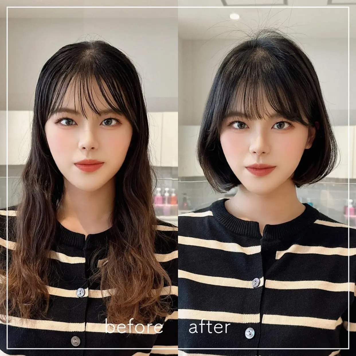 从长发到波波头：时尚减龄的华丽变身