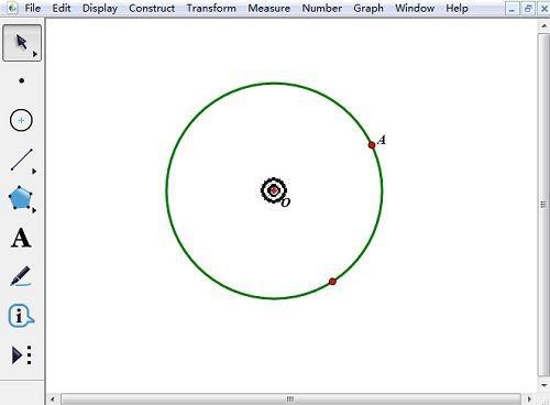 几何画板图文教程：画圆的内接n边形