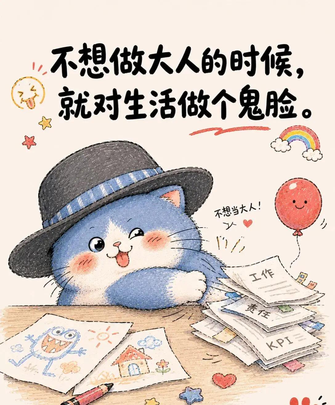 六一节日快乐！给小朋友大朋友的：儿童节文案图片