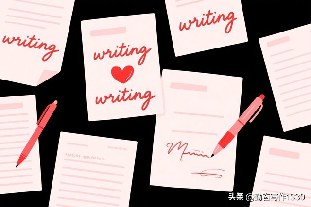 一定要大量写作，没有什么写作素材，可以写身边小事