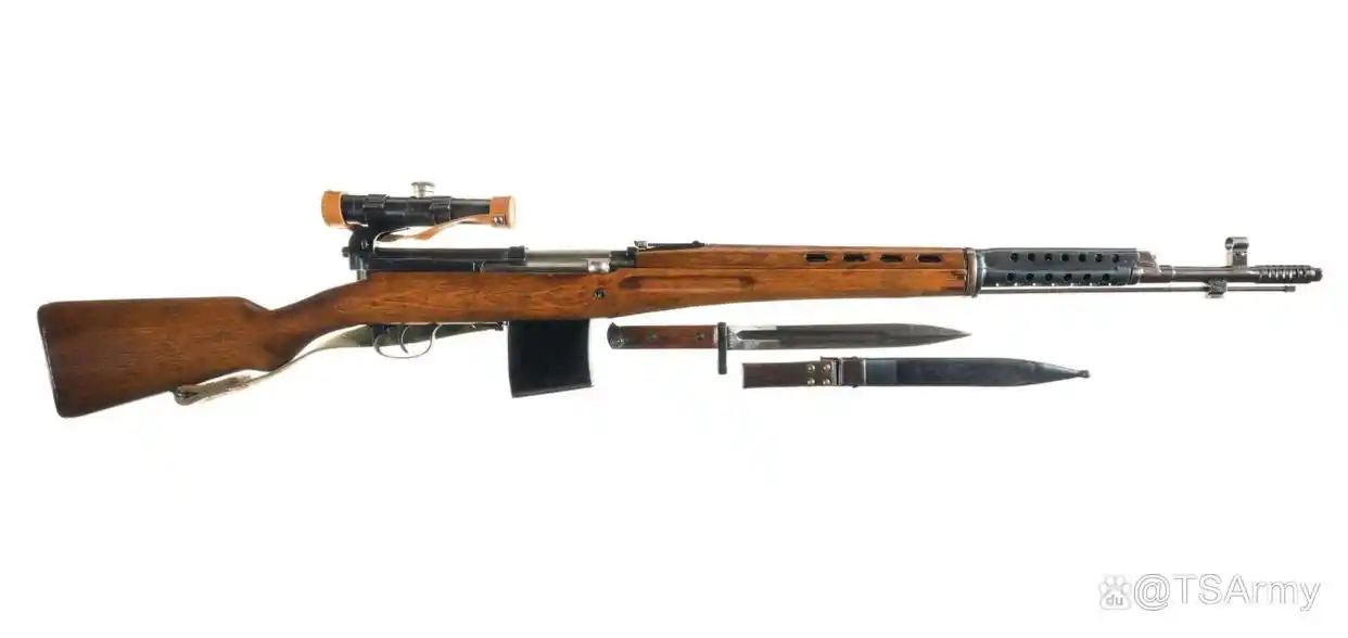 二战德、美、苏,三国的半自动狙击步枪