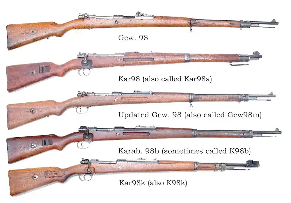 毛瑟98k与M1加兰德步枪的二战传奇与影响