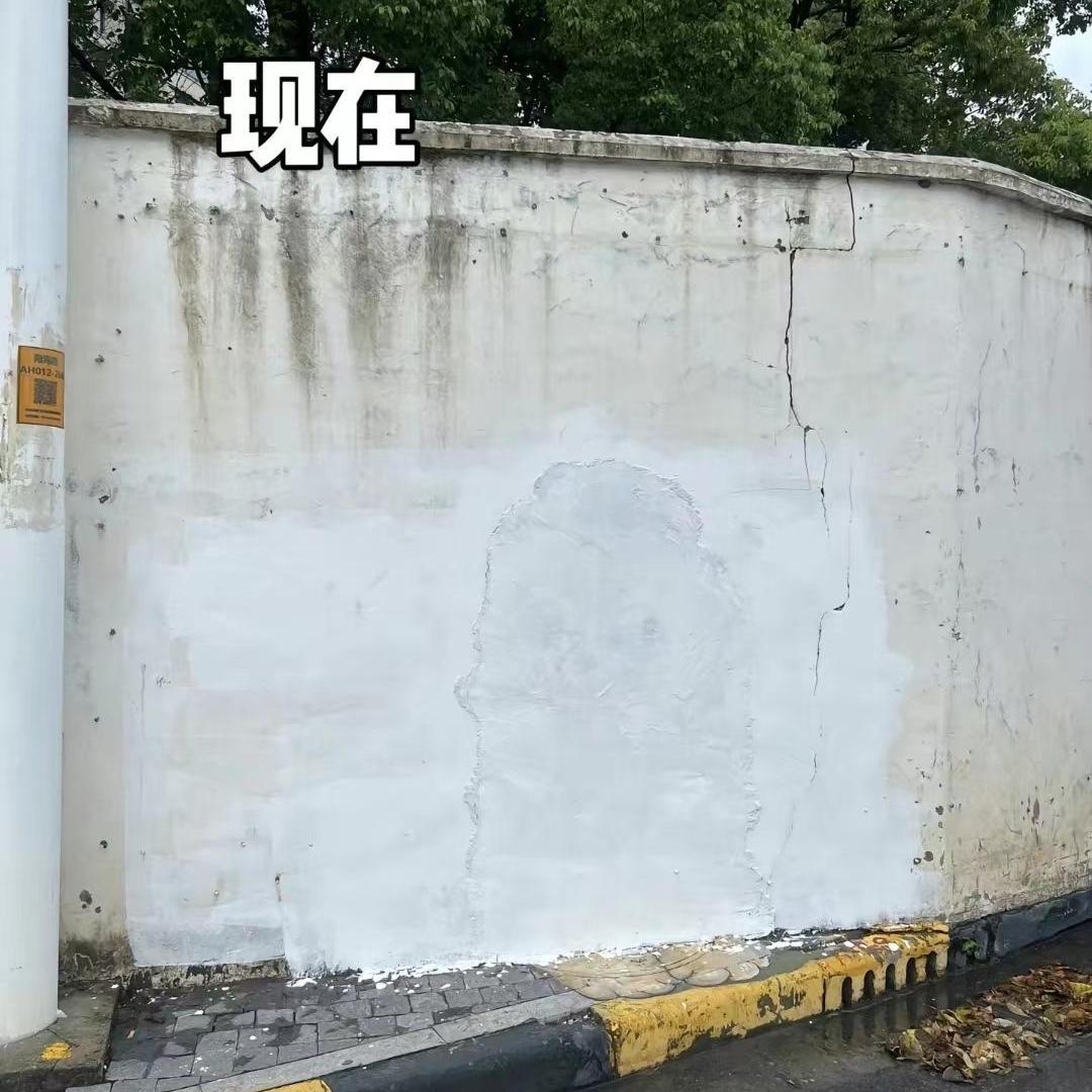 “300万人围观的墙绘被毁坏” 律师：涂鸦者与毁坏者均属在公共墙壁乱涂乱画