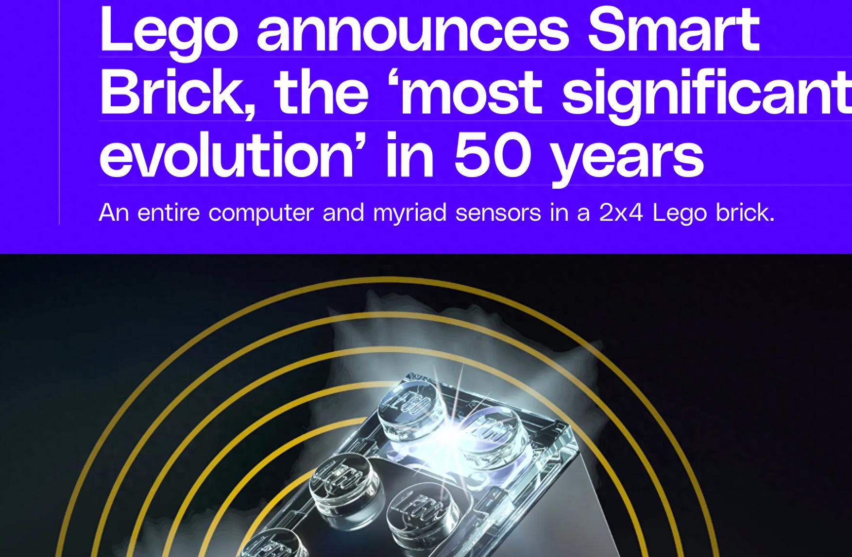 CES 2026：玩具可编程，乐高发布“智能积木”