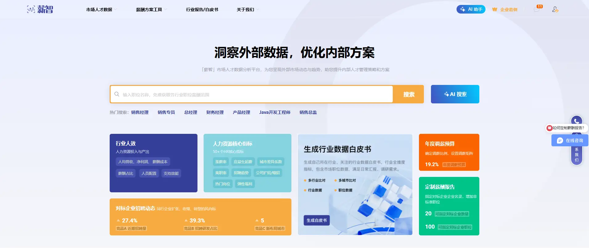 薪酬数据查询、薪酬报告：推荐2025年10个国内好用的薪酬数据查询平台