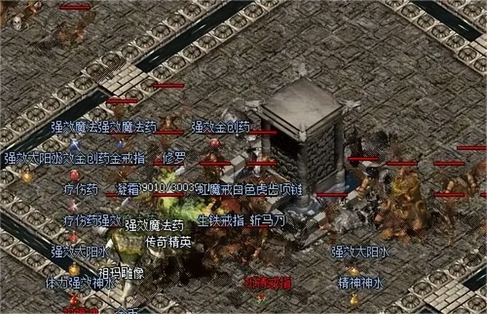 热血传奇:知名度很高的祖玛寺庙,竟还有这样一块神秘区域!