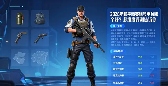 2026年和平精英租号平台哪个好？多维度评测告诉你