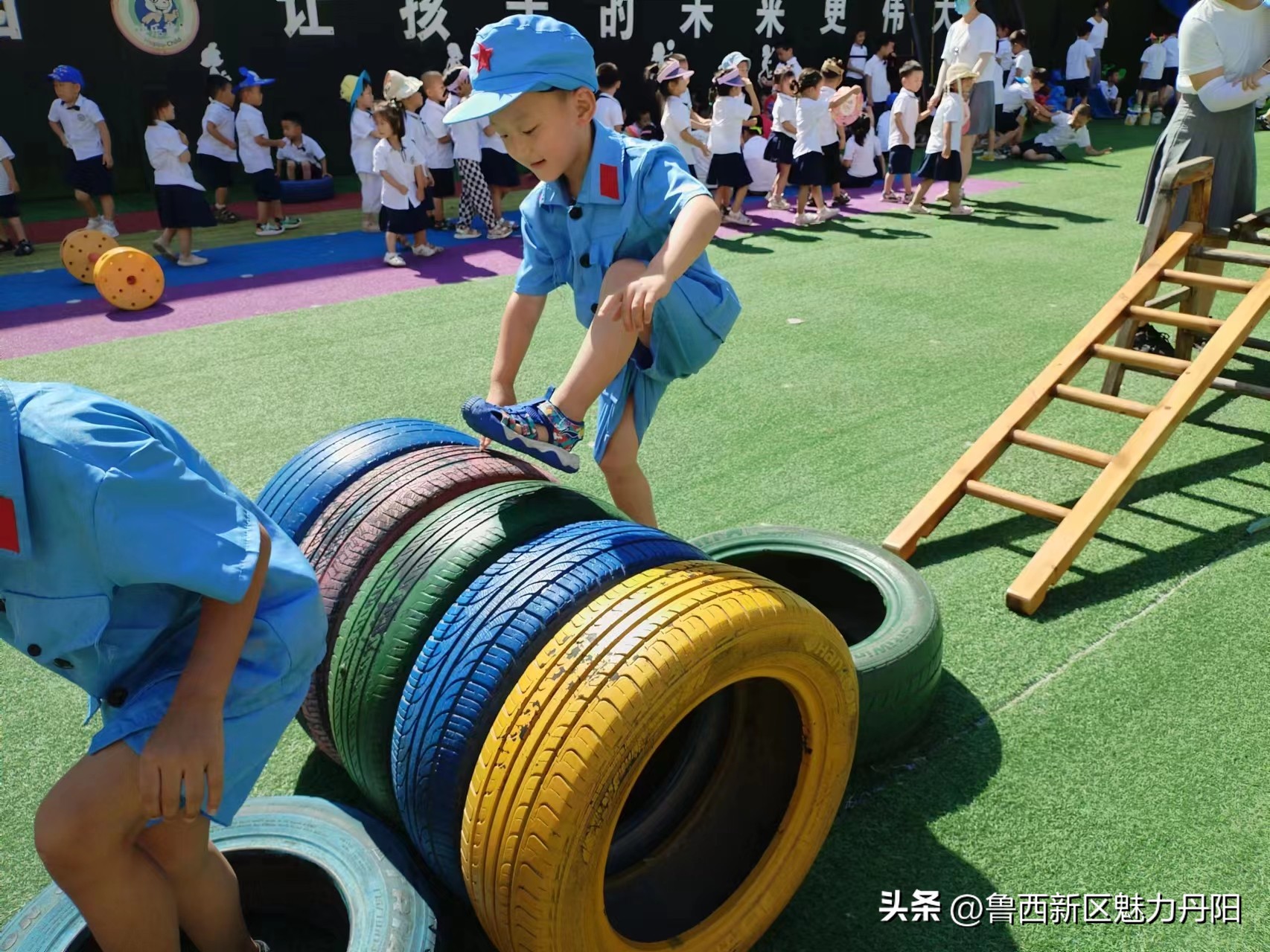 童心向党,筑梦未来——丹阳街道姬庄社区快乐童年幼儿园开展七一建党节主题活动