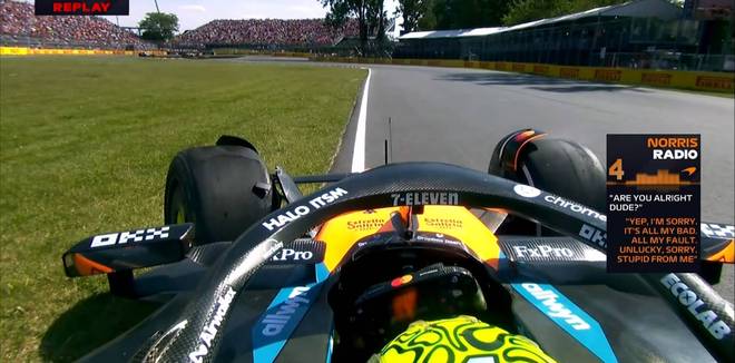 F1加拿大正赛：拉塞尔杆位夺冠，安东内利生涯首台，诺里斯退赛