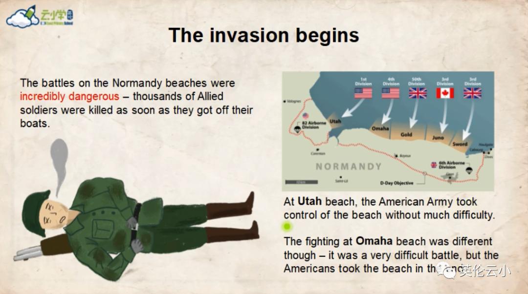 和Year2孩子一起来了解，第二次世界大战 D-Day诺曼底登陆