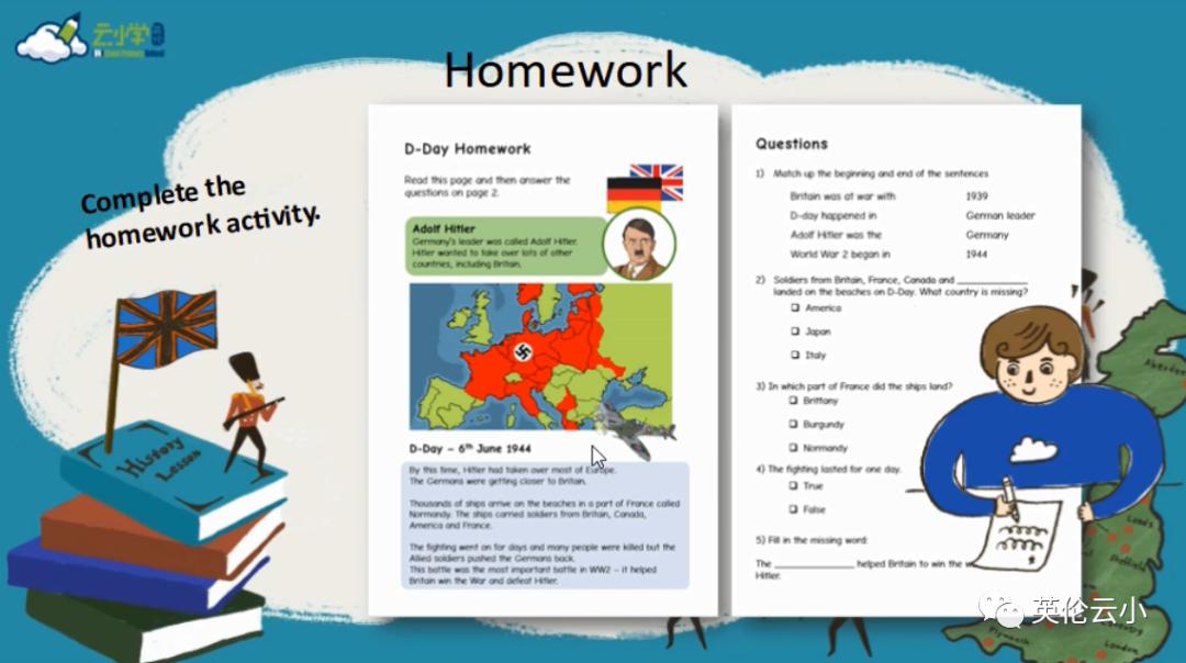 和Year2孩子一起来了解，第二次世界大战 D-Day诺曼底登陆