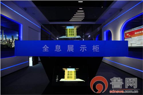 青岛市首个“智慧工地”建设项目海天中心智能体验中心正式运行