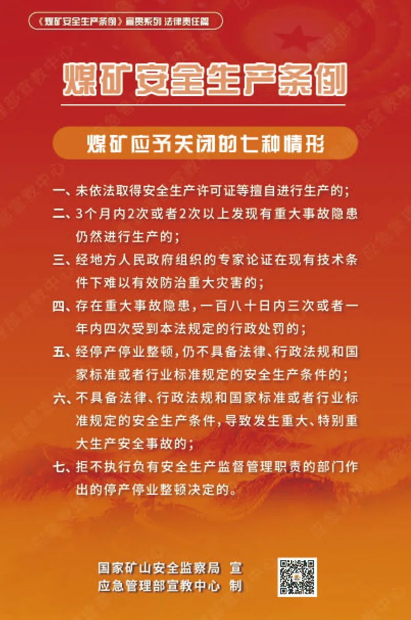 火速收藏！《煤矿安全生产条例》系列挂图来啦！