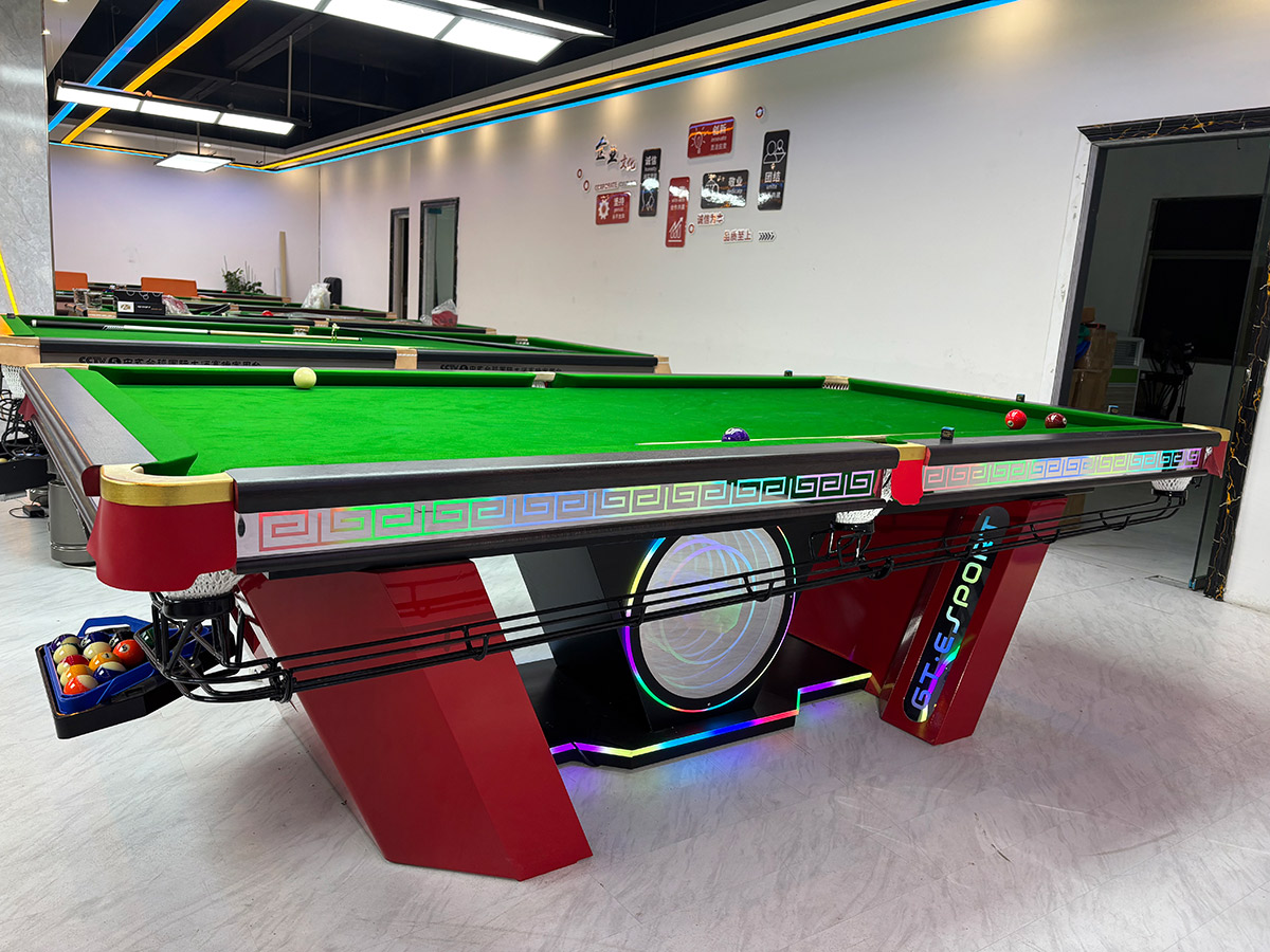 探讨有实力的美式台球桌品牌，二手购买款式与三角框选择攻略