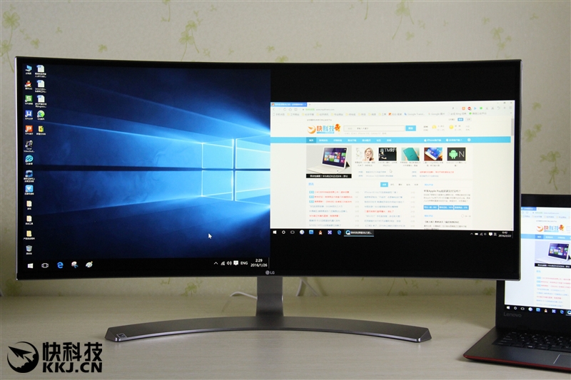 首发!LG 21:9曲面超宽屏显示器详测:震撼、惊艳