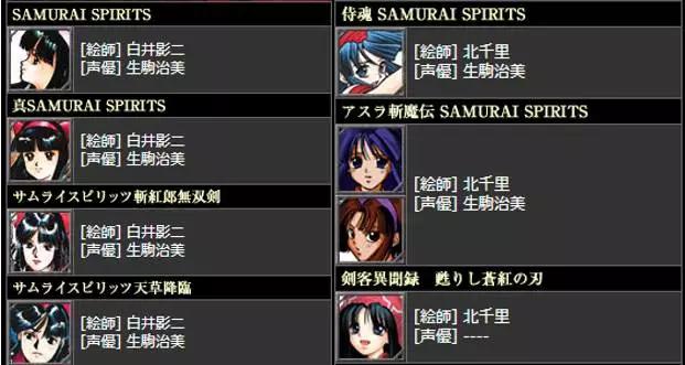 情怀与回忆的来信:《侍魂》经典人物“娜可露露”的前世今生