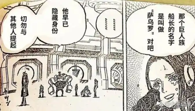 详细阅读:海贼王1066话:最想见的人团聚!罗宾再次相遇萨乌罗,尾田太会了 海贼王1066话:最想见的人团聚!罗宾再次相遇萨乌罗,尾田太会了