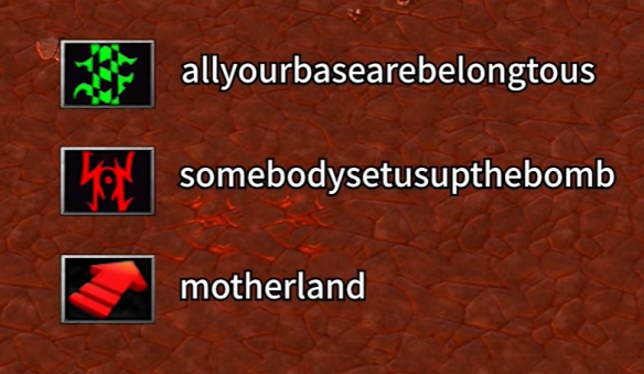 《魔兽争霸》秘籍代码指令汇总