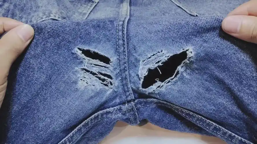 自制牛仔布纽扣，轻松修复脱落扣子