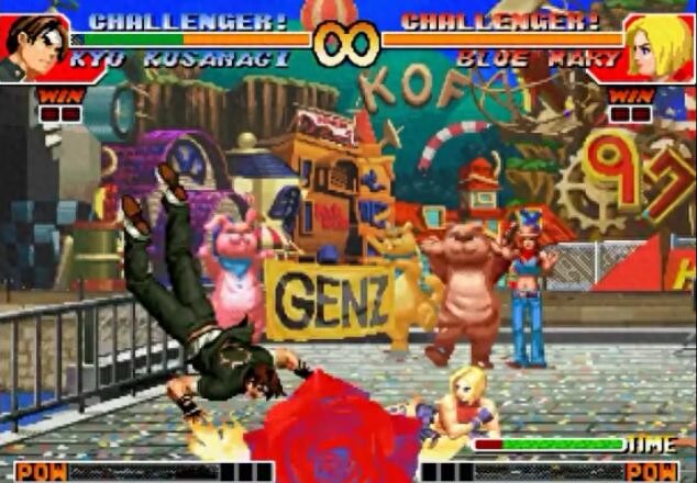 《拳皇97》几十张隐藏彩蛋，街机厅就没人打出来过