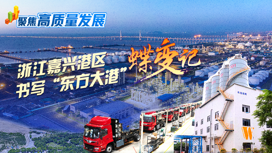 聚焦高质量发展丨浙江嘉兴港区书写“东方大港”蝶变记