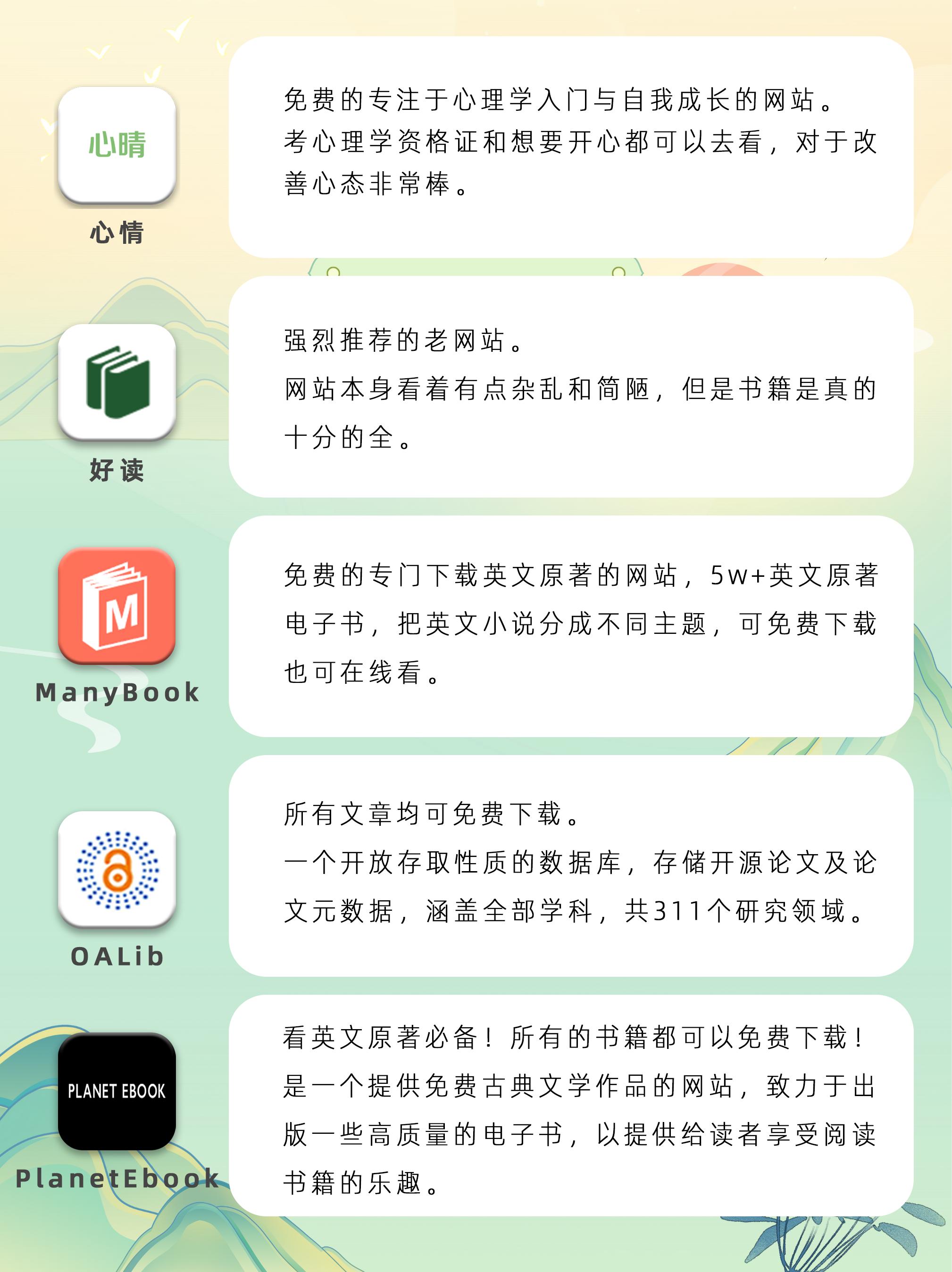 不止zlibray，让你实现免费电子书自由