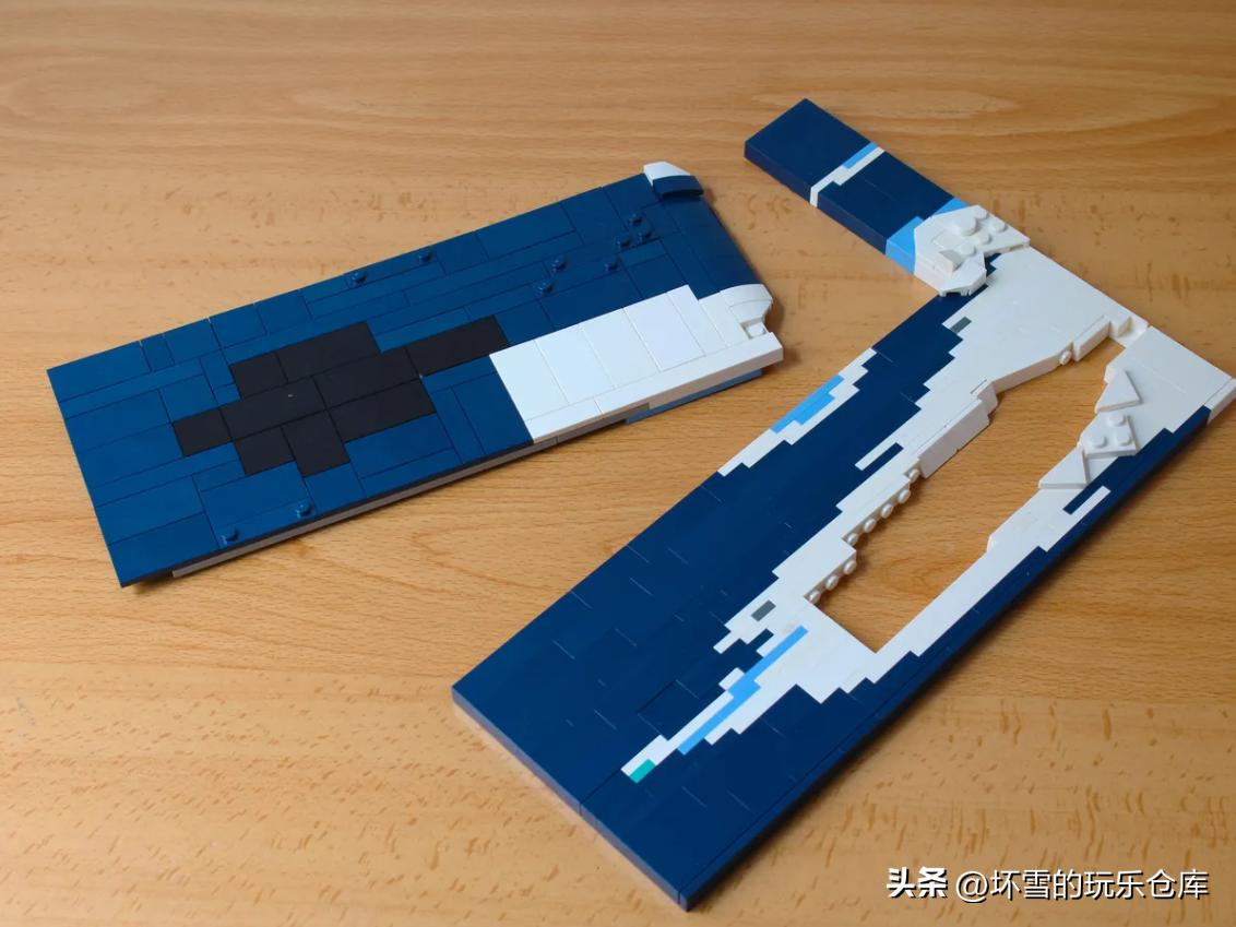 用乐高还原48年前的凶恶白鲨,IDEAS玩家是在行的