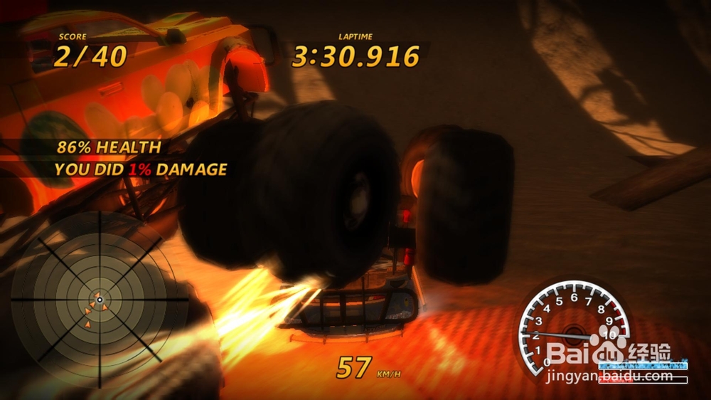 横冲直撞3:毁天灭地 绿色版极度危险的暴力赛车