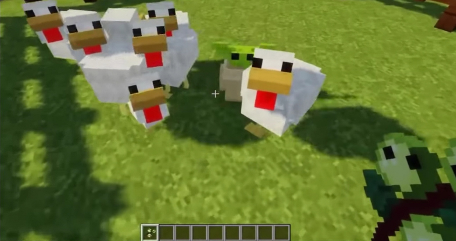 我的世界：mc生物到底有多灵性，老玩家的十张生物趣图告诉你答案