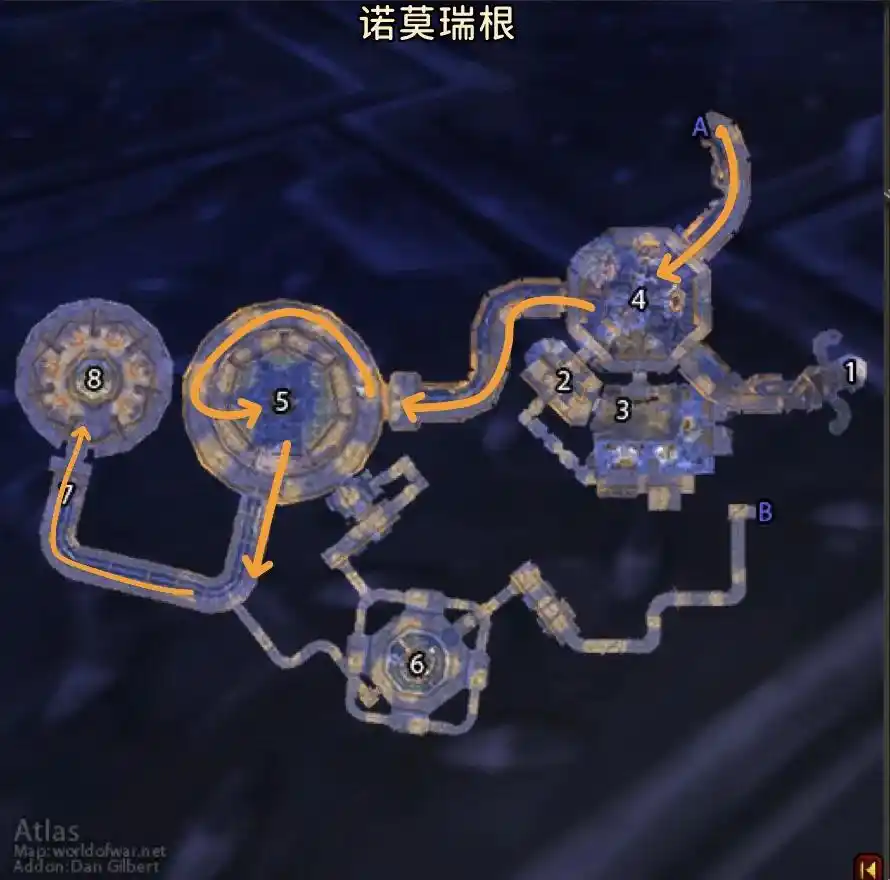 国服排随机本必备：魔兽世界经典旧世各副本路线图