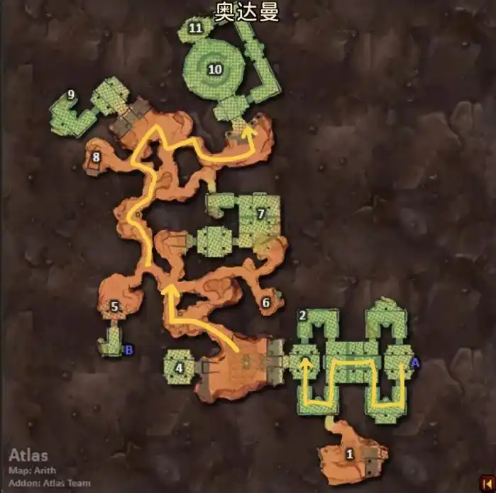 国服排随机本必备：魔兽世界经典旧世各副本路线图