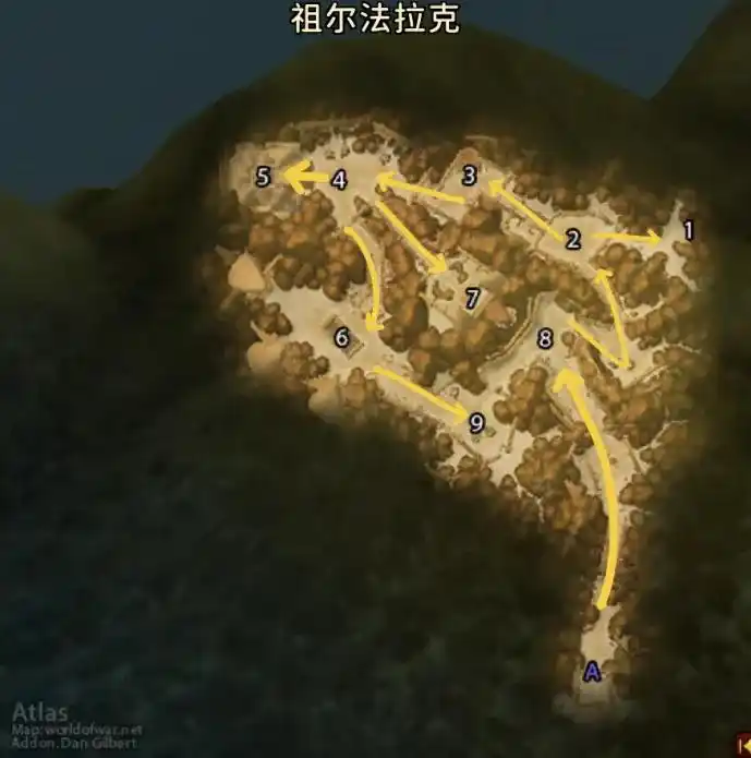 国服排随机本必备：魔兽世界经典旧世各副本路线图