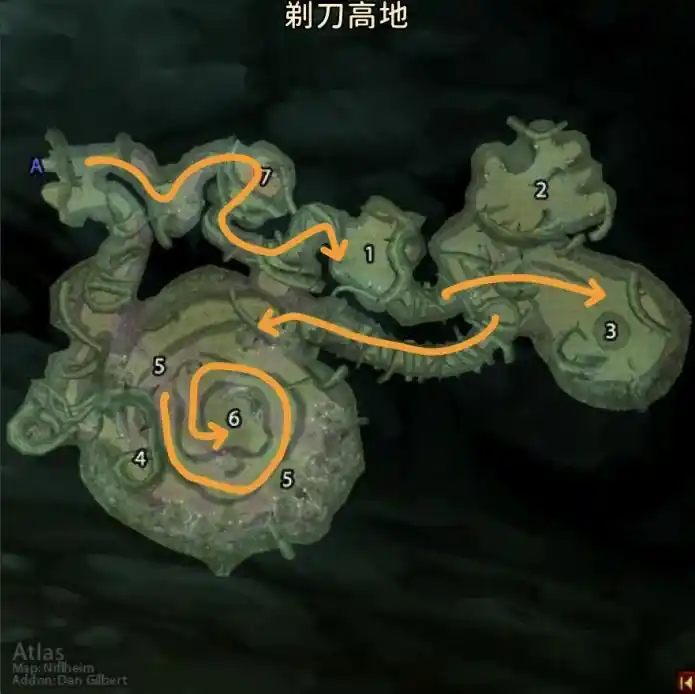 国服排随机本必备：魔兽世界经典旧世各副本路线图