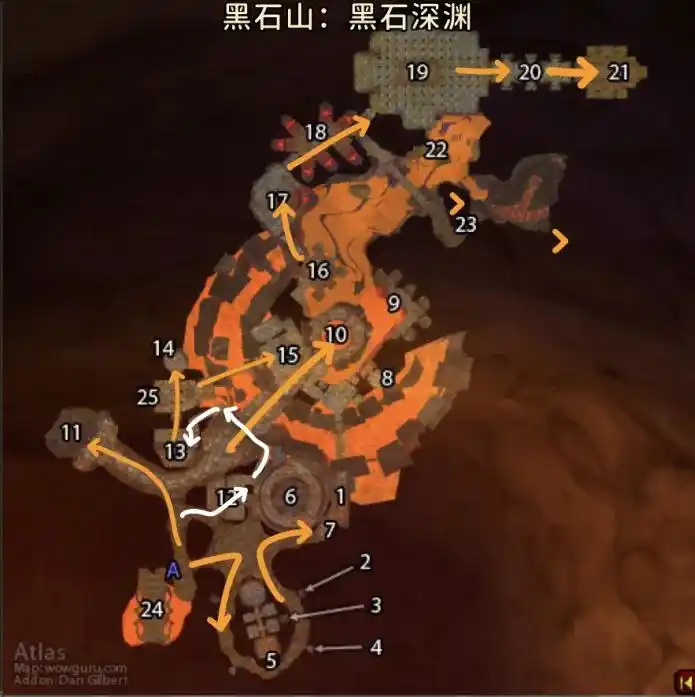 国服排随机本必备：魔兽世界经典旧世各副本路线图