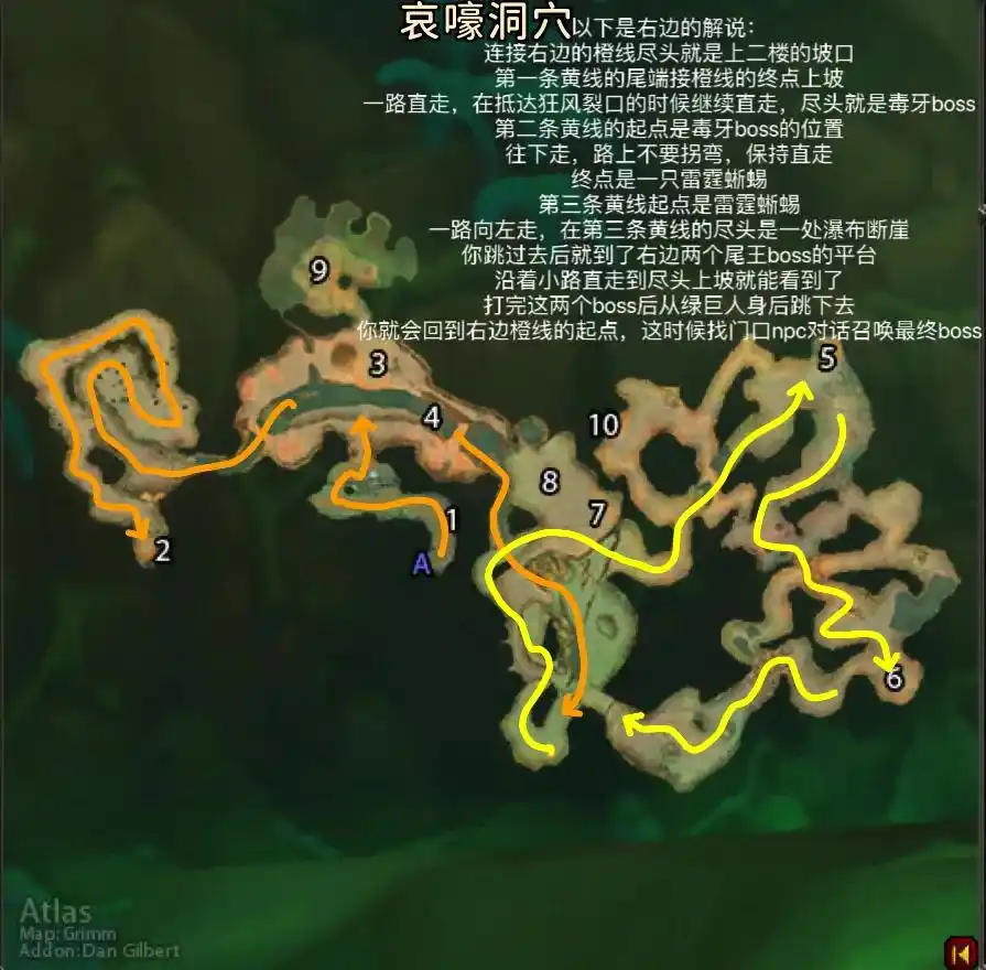 国服排随机本必备：魔兽世界经典旧世各副本路线图