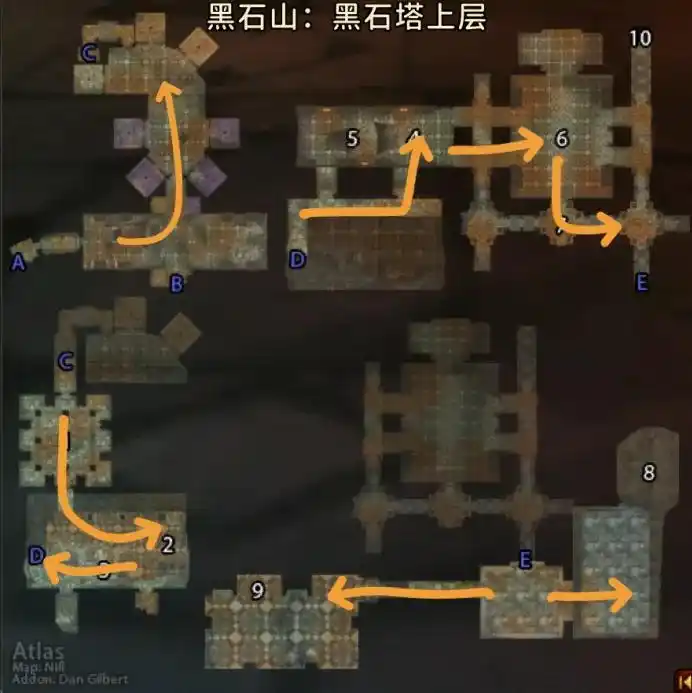 国服排随机本必备：魔兽世界经典旧世各副本路线图