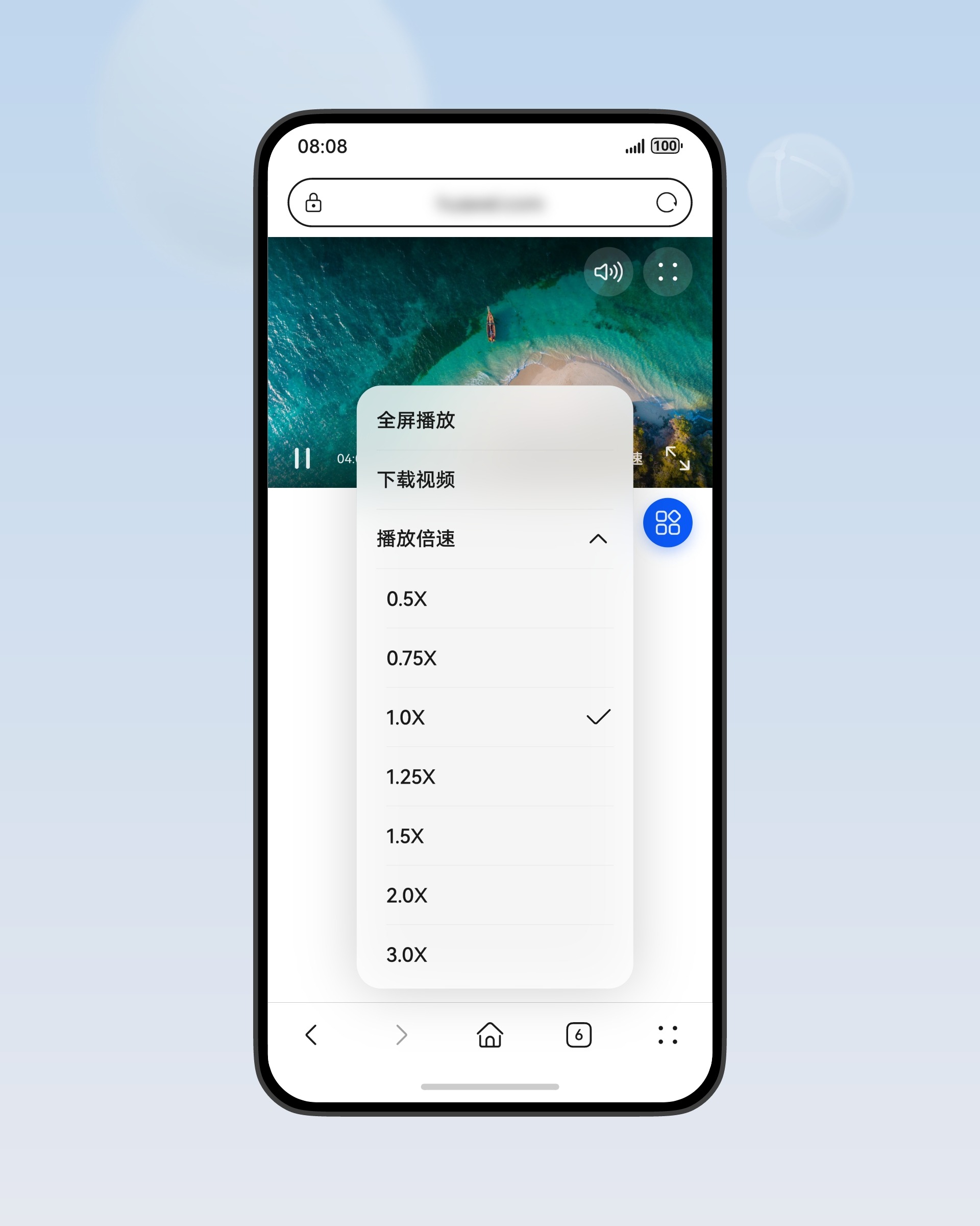 鸿蒙5.1隐藏功能!华为浏览器自带的视频助手,播放体验起飞!