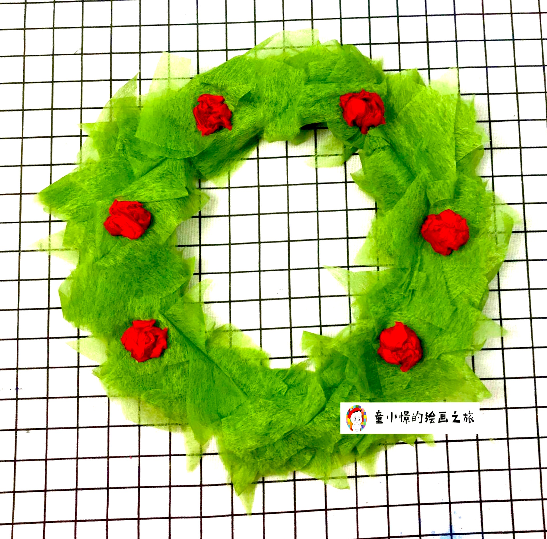 课程｜圣诞花环