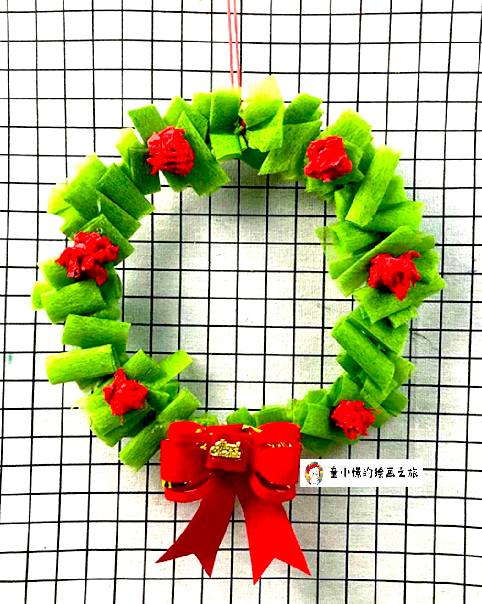 课程｜圣诞花环