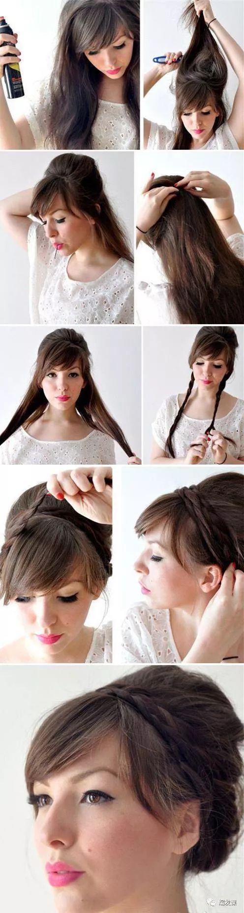 想做女神很简单！六款女神编发教程图解