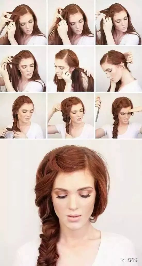 想做女神很简单！六款女神编发教程图解