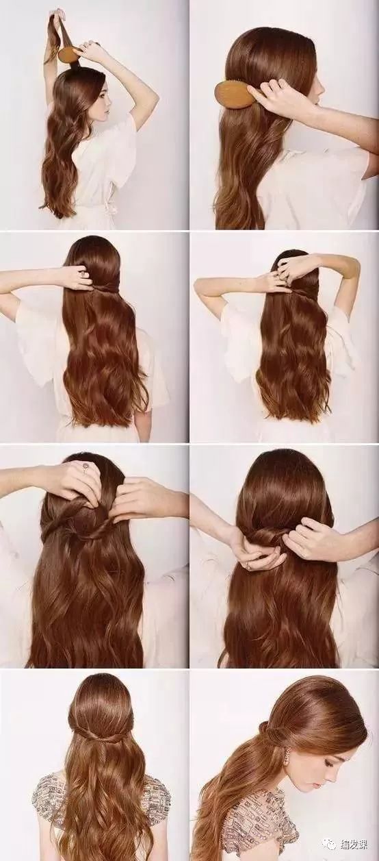 想做女神很简单！六款女神编发教程图解