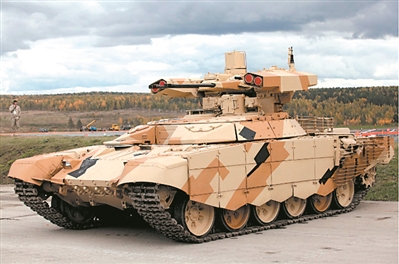 俄全面装备新式战车