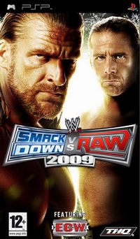 PSP《美国职业摔角联盟 2009》欧版下载