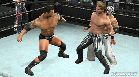 PSP《美国职业摔角联盟 2009》欧版下载