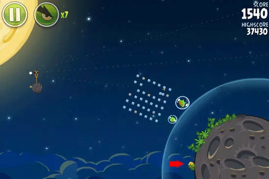 愤怒的小鸟太空版