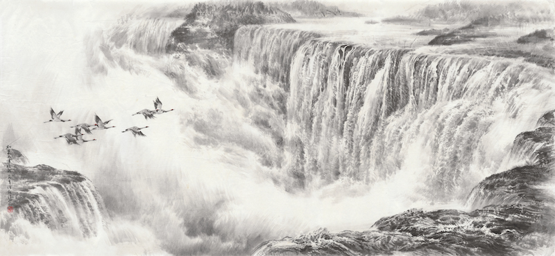 随笔｜隔江山色新——品汪观清先生画作