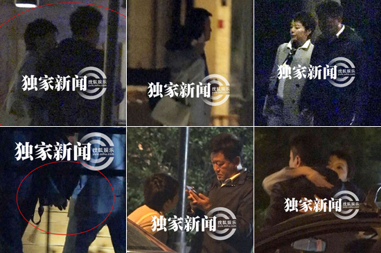 袁立与赵宝刚十指紧扣路边相拥 曾与张怡宁老公苦恋12年